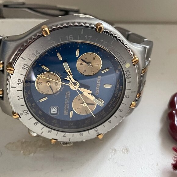Krieger Men's Swiss Chronometer Watch - Picture 4 of 8